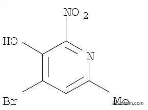 Molecular Structure of 1022250-67-4 (4-BroMo-6-Methyl-2-nitropyridin-3-ol)
